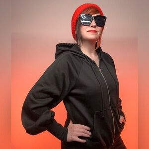 CAD / Black Classic Hooded Sweatshirt / Medium